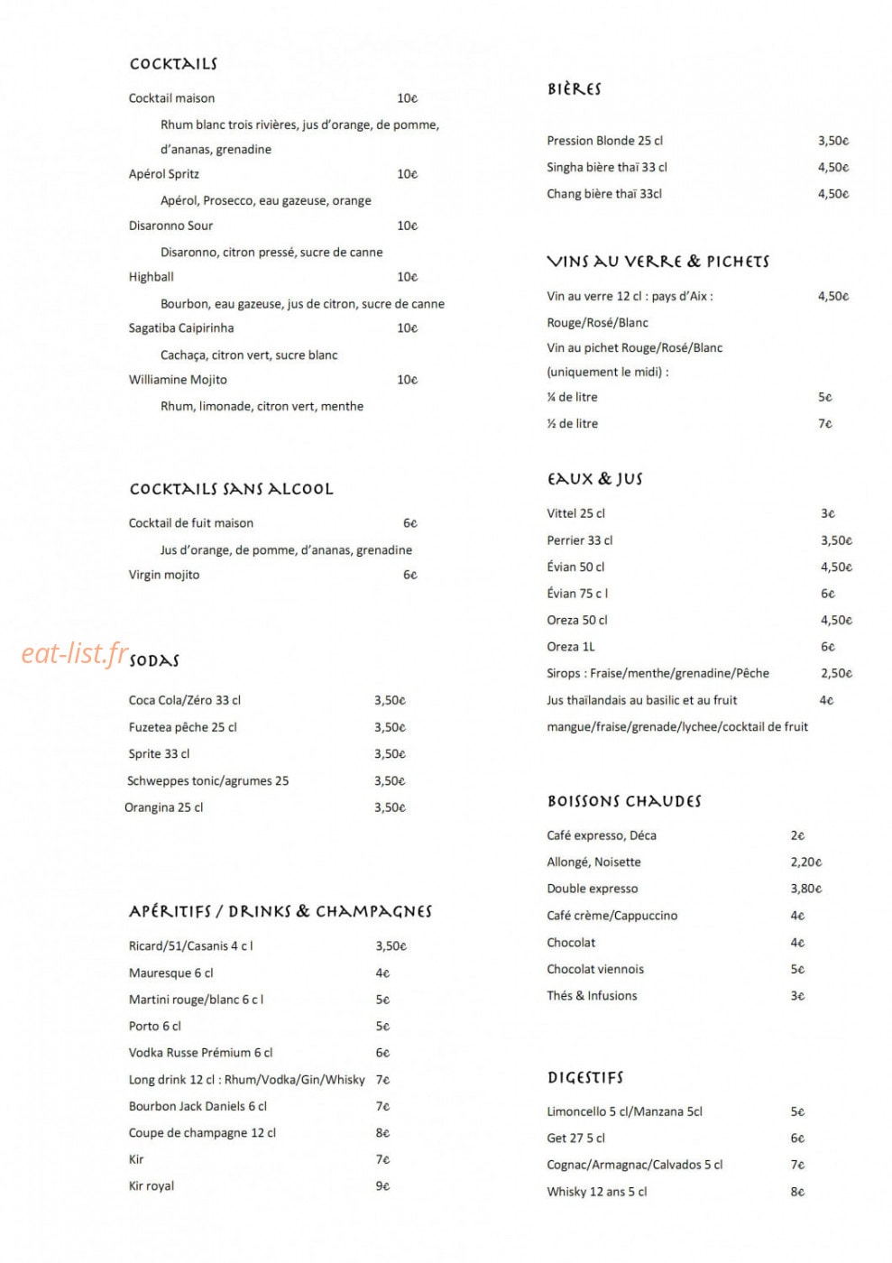 C thaï — carte page 3
