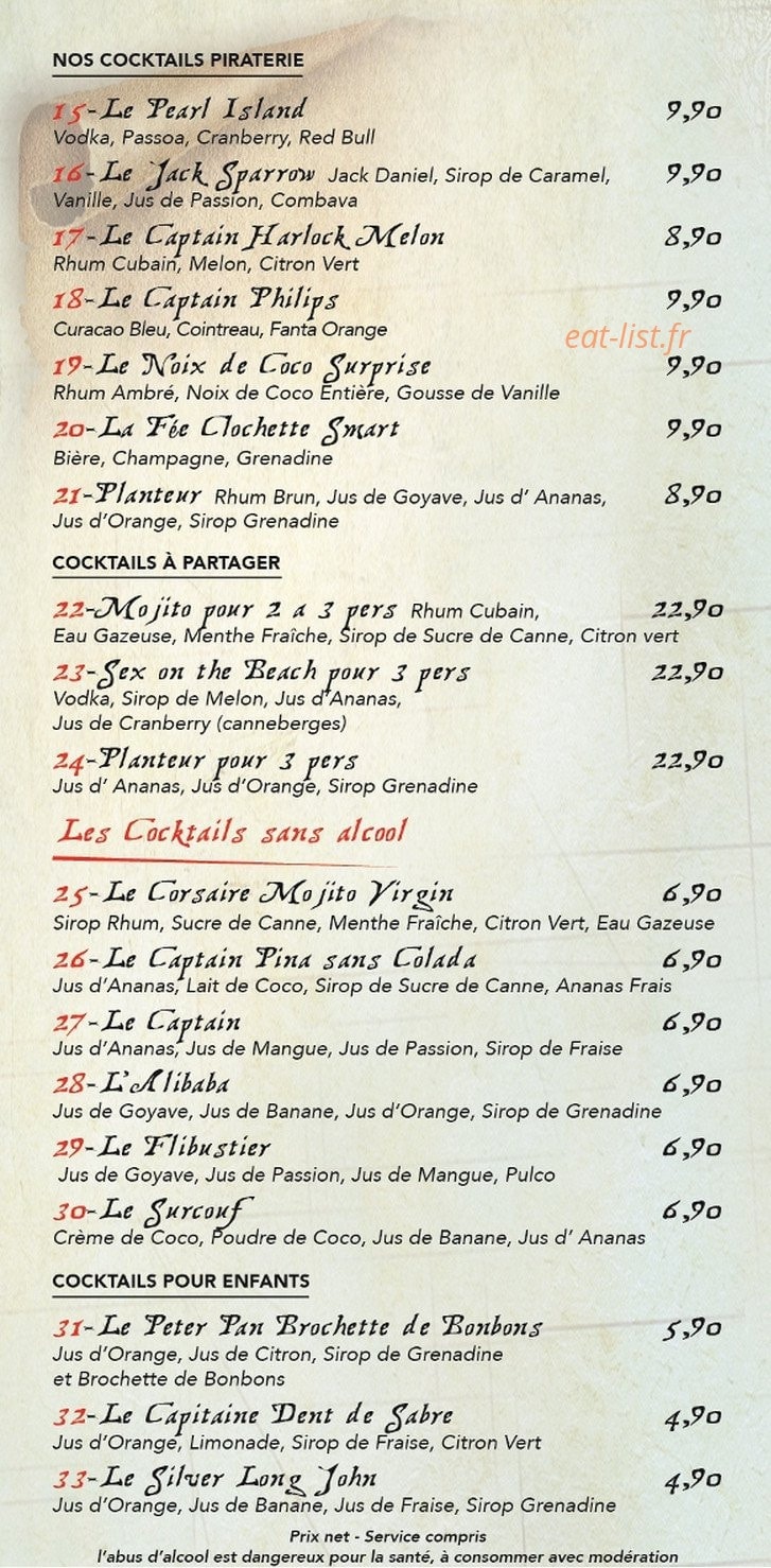 La Piraterie — carte page 2