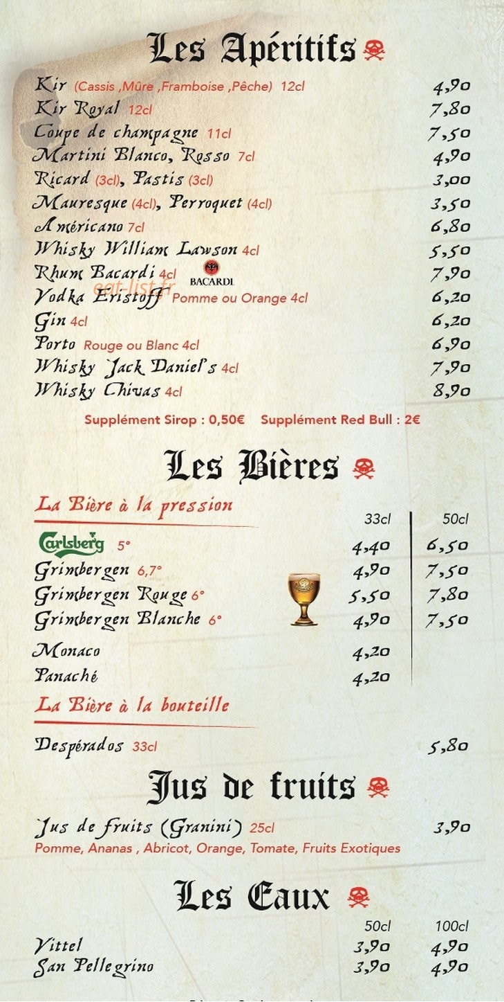 La Piraterie — carte page 3