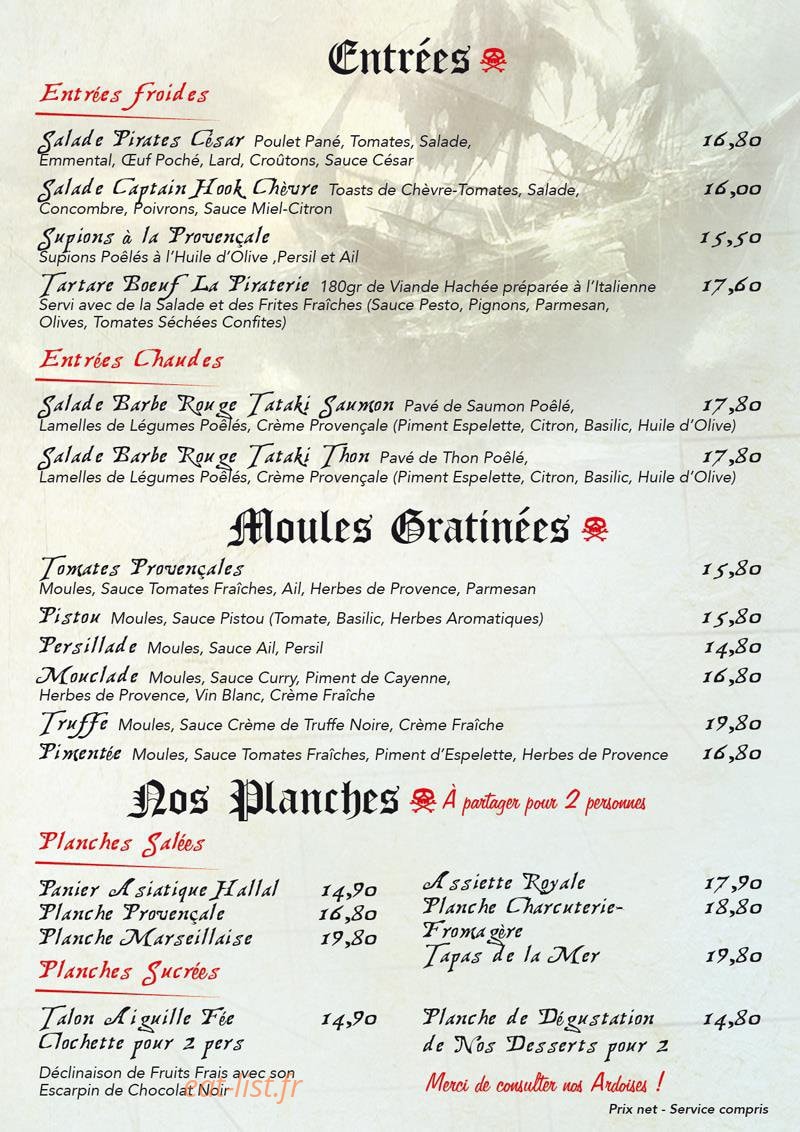 La Piraterie — carte page 8