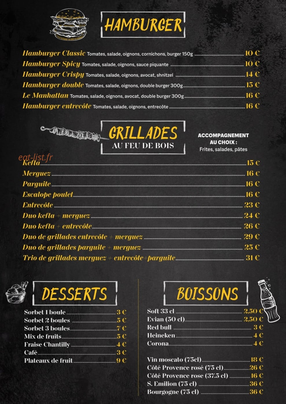 Le Manhattan — carte page 2