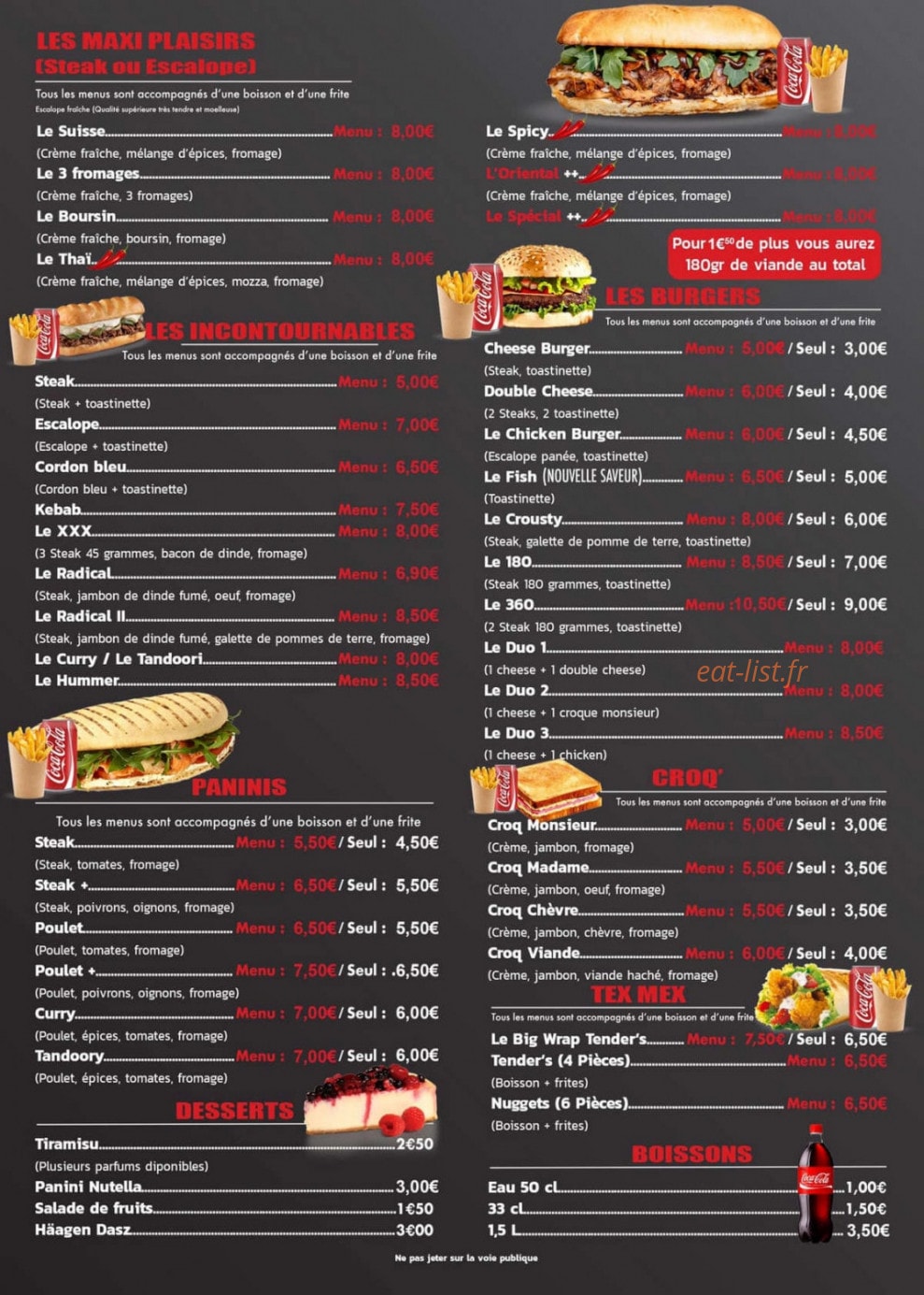 O'Chicken Crispy — carte page 2