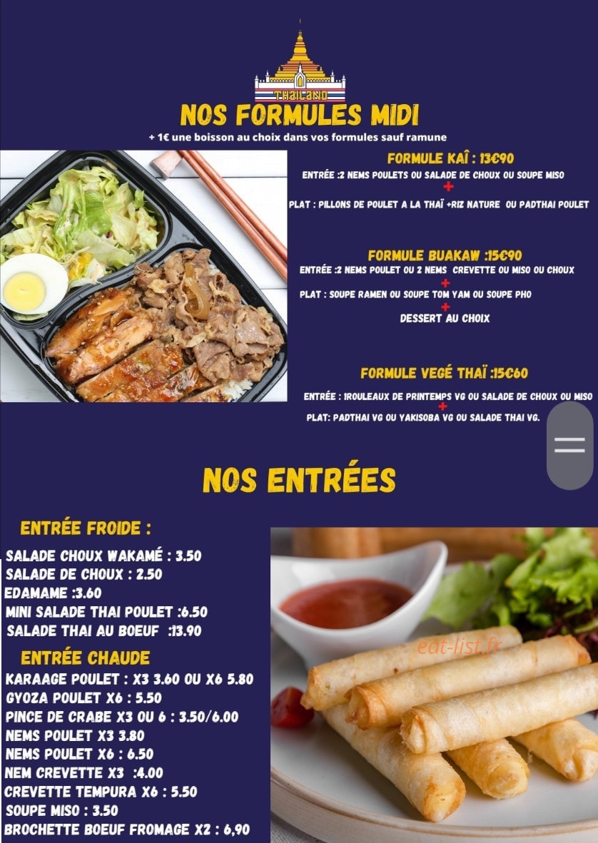 Padthai — carte page 2