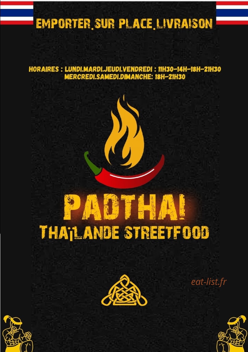 Padthai — carte page 1