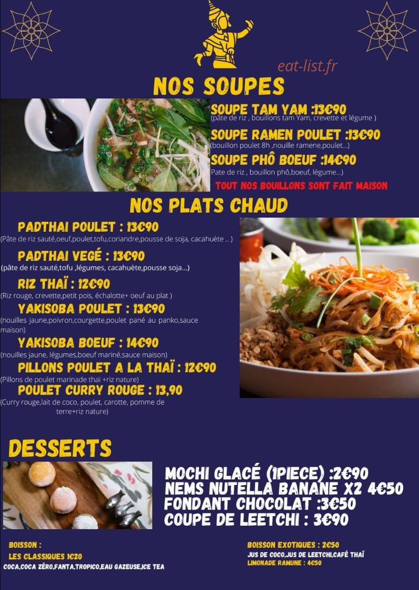 Padthai — carte page 3