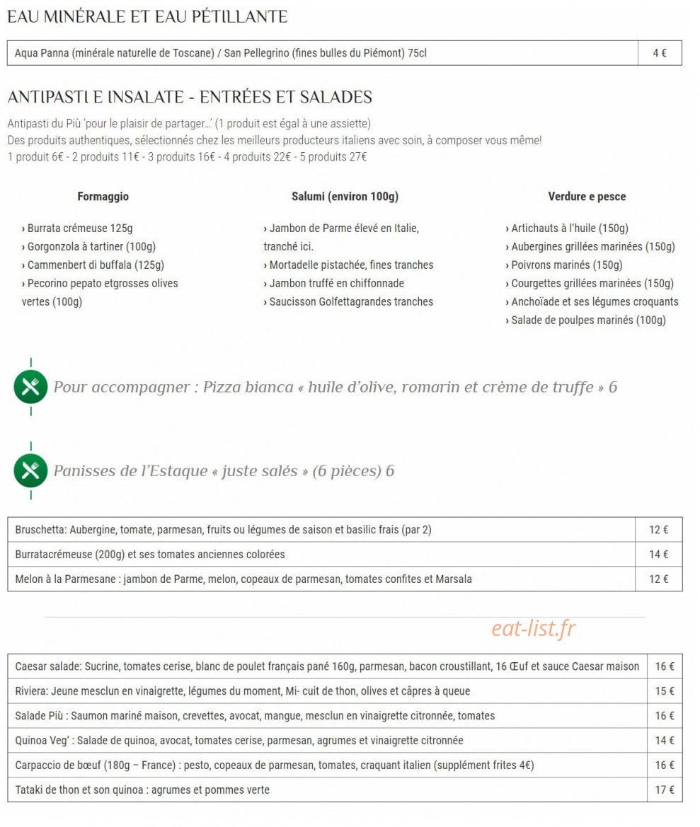 Più — carte page 2