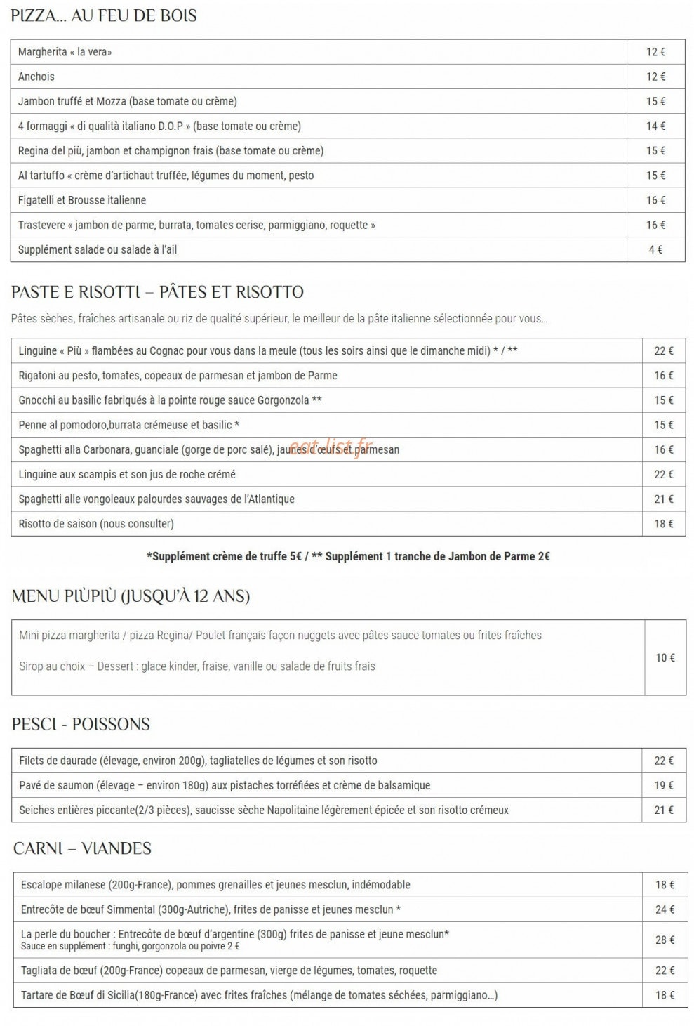 Più — carte page 3