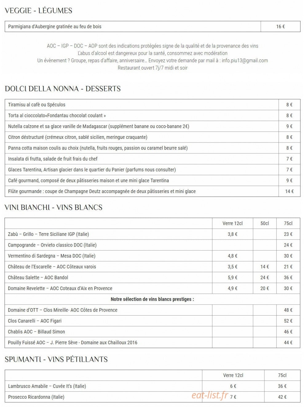 Più — carte page 4