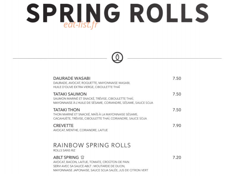 Sushi Shop — carte page 24