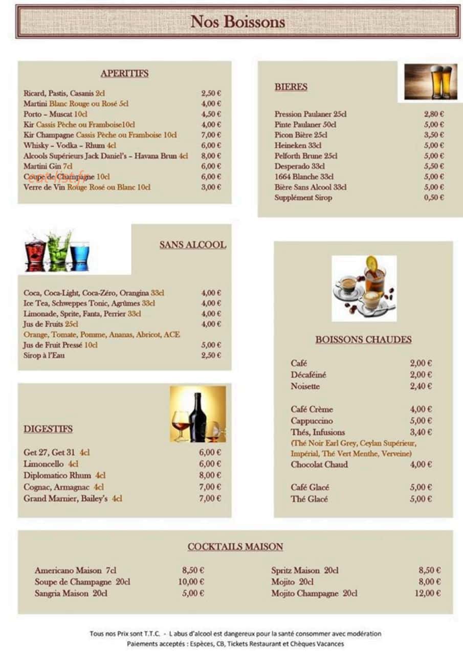 Chez petit Louis — carte page 7