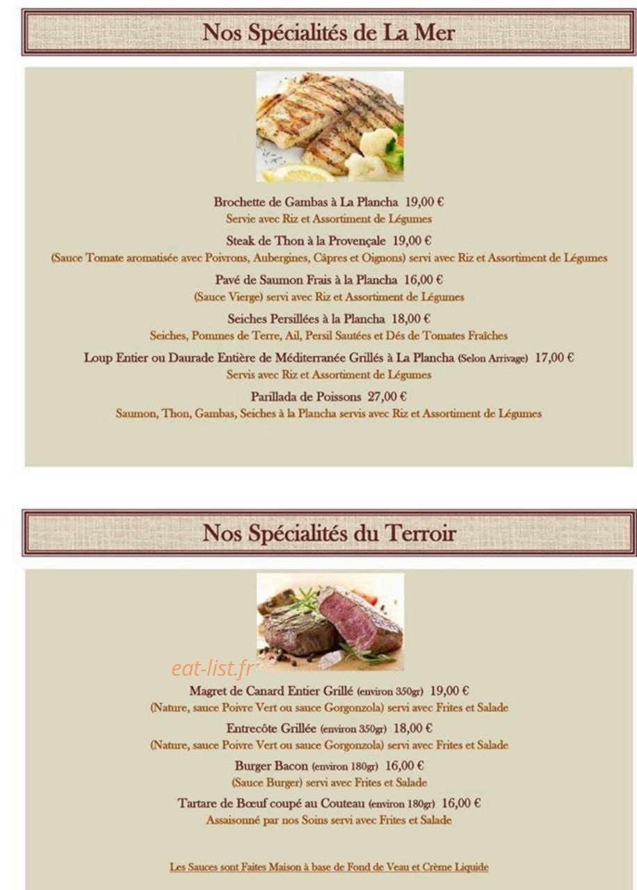 Chez petit Louis — carte page 6