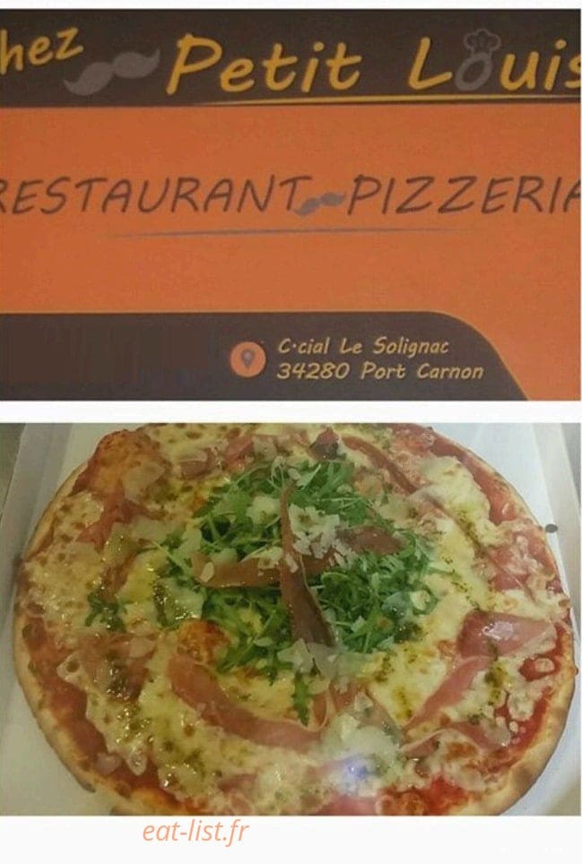 Chez petit Louis — carte page 1