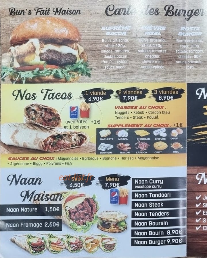 Instanfood — carte page 2