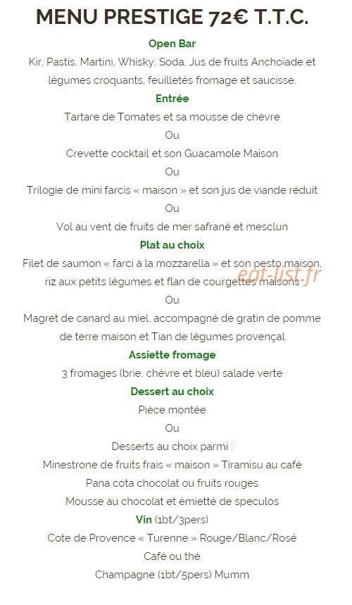 L'Escapade — carte page 5