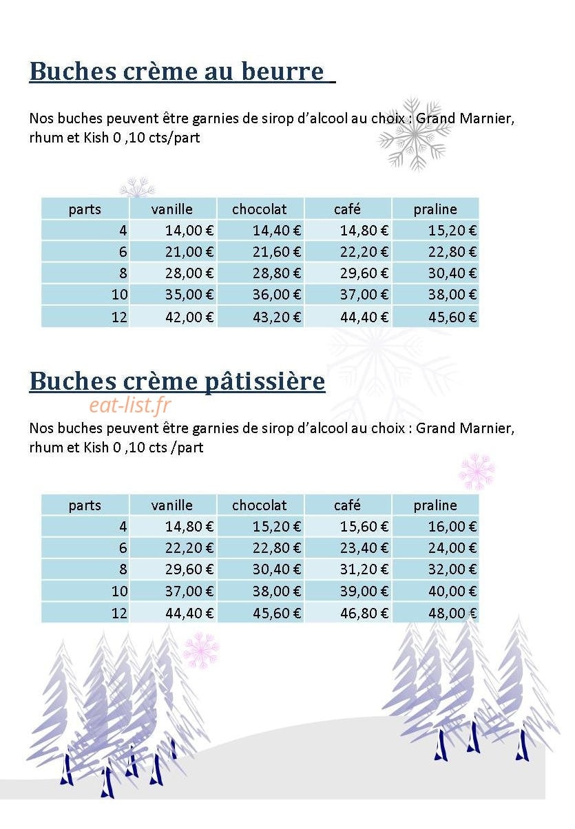 Le fournil de la rose — carte page 2