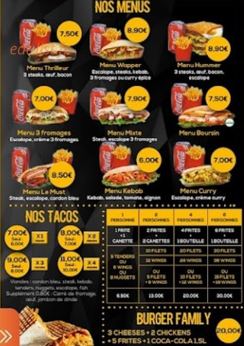 Le grill gourmet — carte page 2