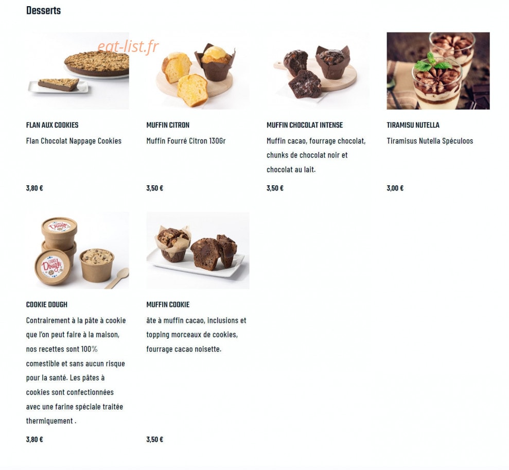 Pépé Café — carte page 6