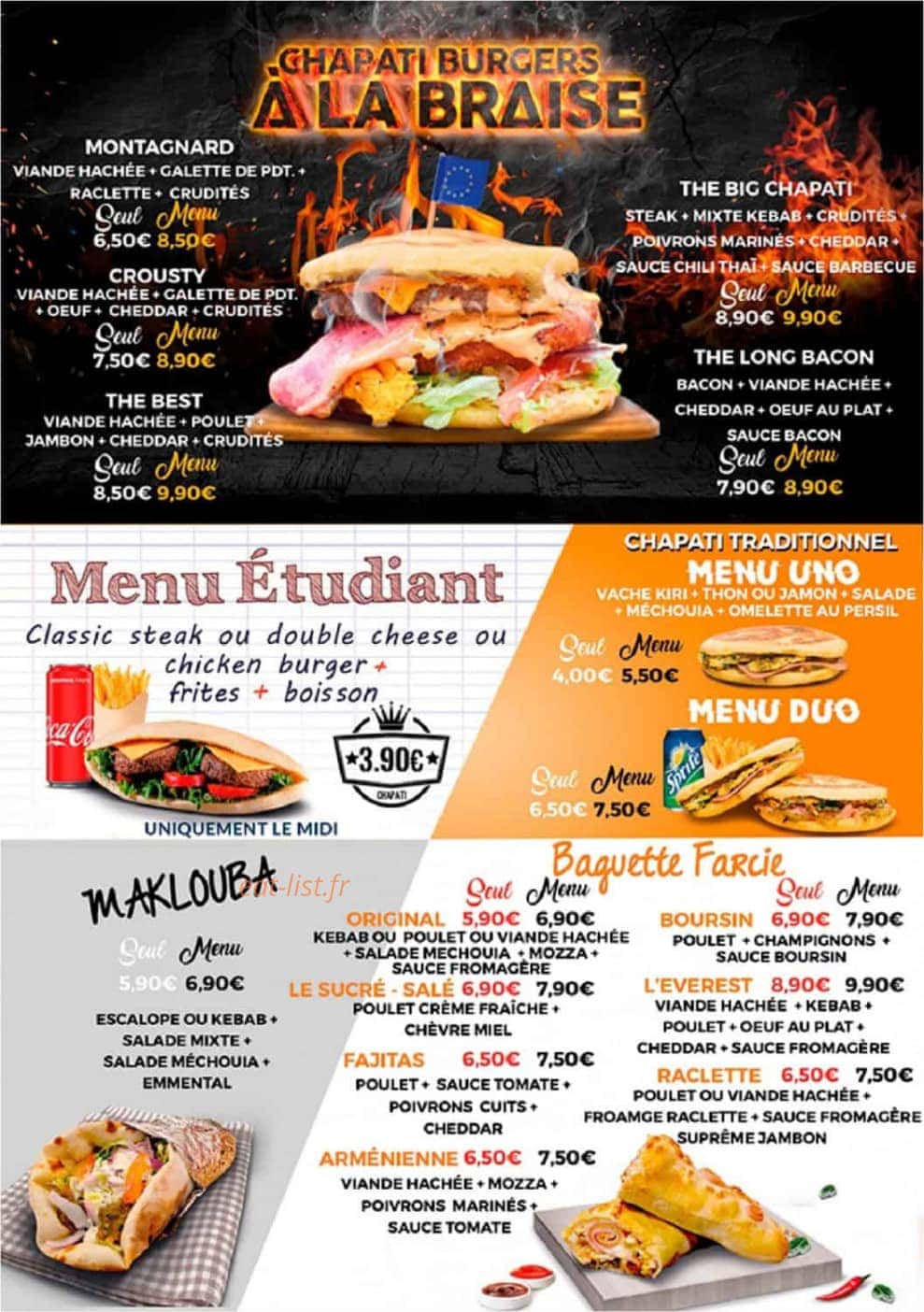 Pizzeria Della Rosa — carte page 4