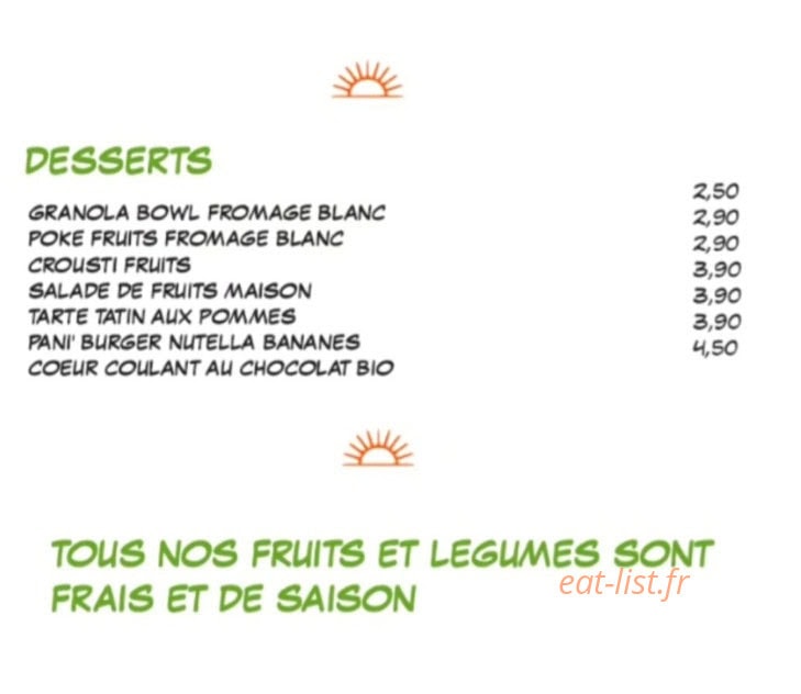 Pok'e Salad — carte page 2