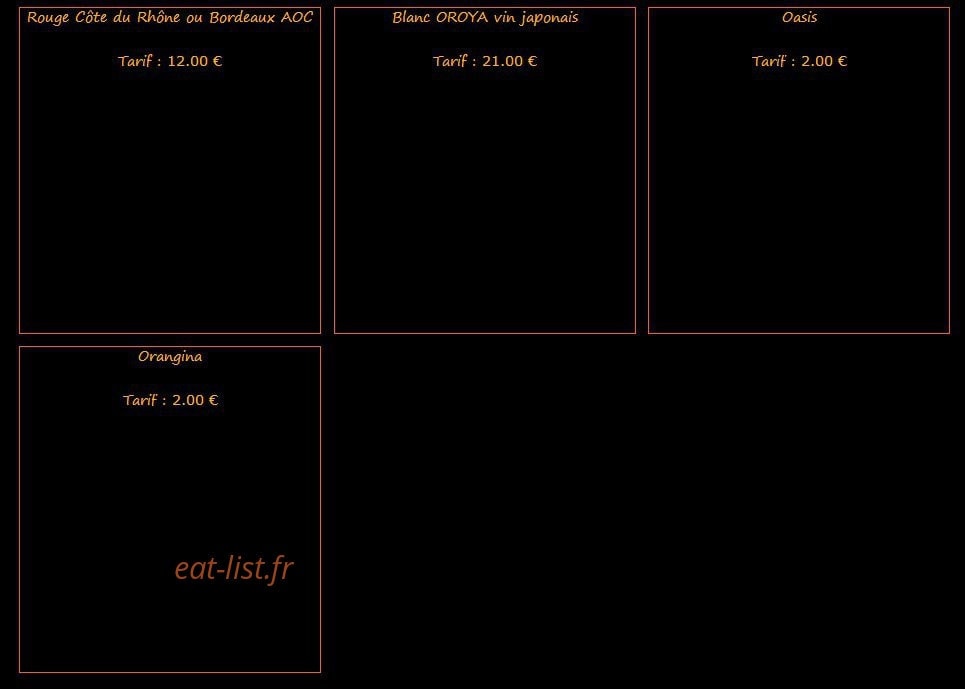 Poz sushi — carte page 21