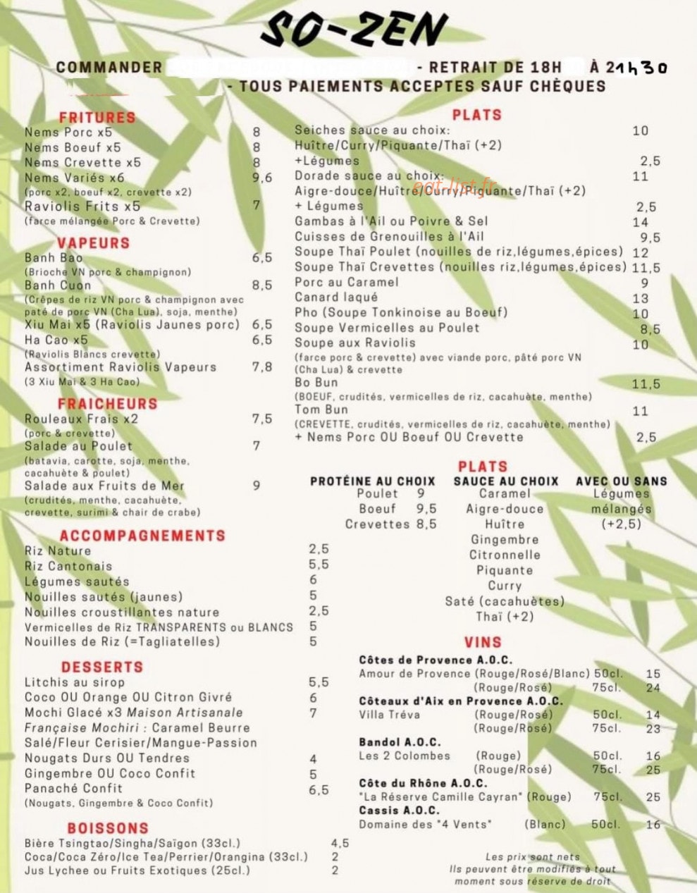 So-Zen — carte page 1
