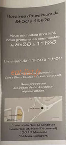 Sur Le Pouce — carte page 6
