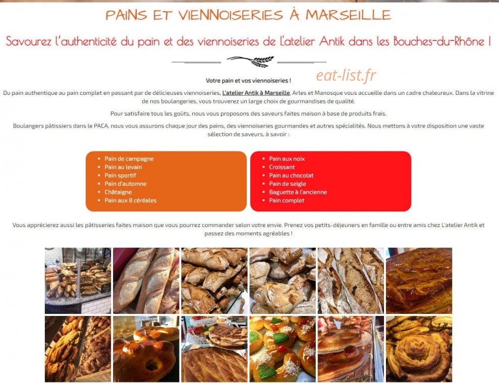 L'atelier Antik — carte page 3