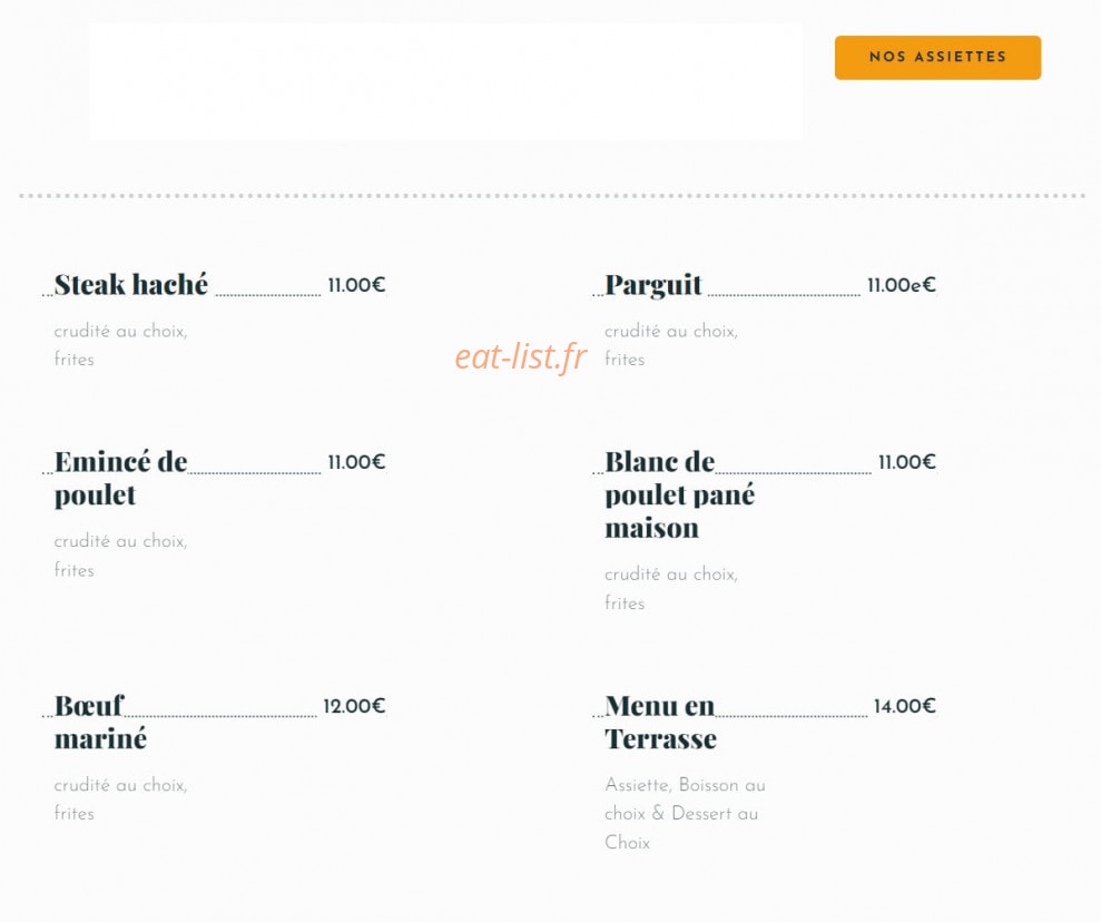 Le Spoon — carte page 4