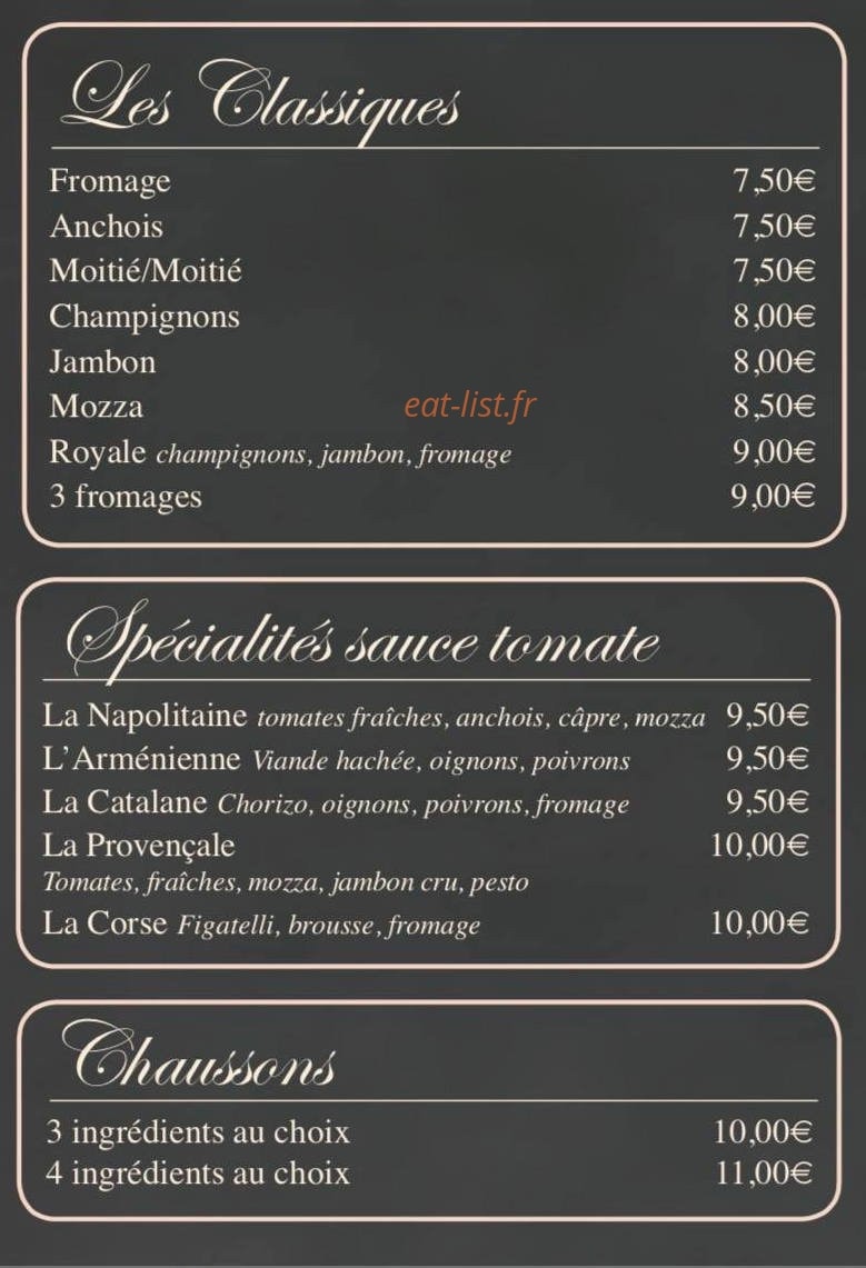 Le vieux moulin à Marseille 14 - menu et photos