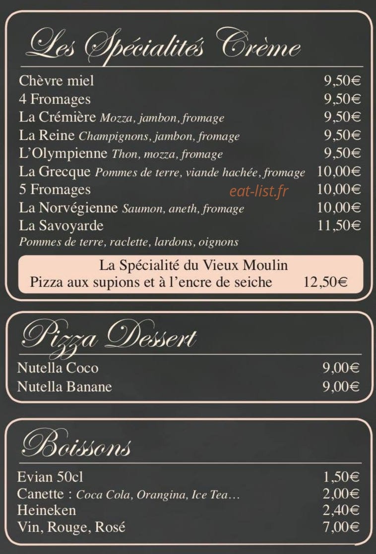 Le vieux moulin — carte page 3