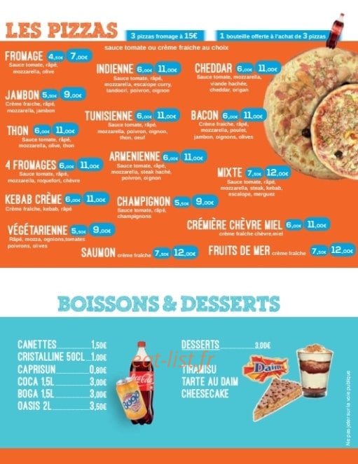 Chapati Burger — carte page 4