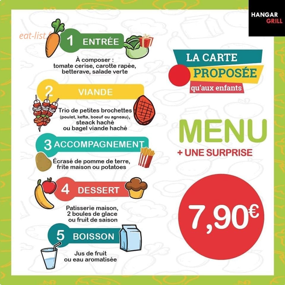Hangar Grill — carte page 2