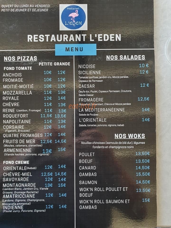 L'Eden — carte page 1
