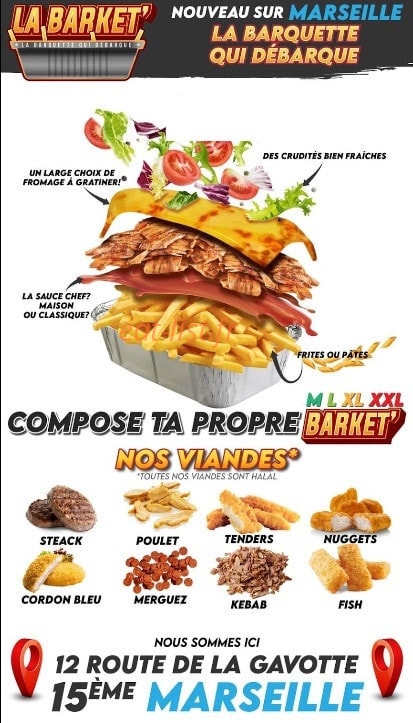 La barket' — carte page 1