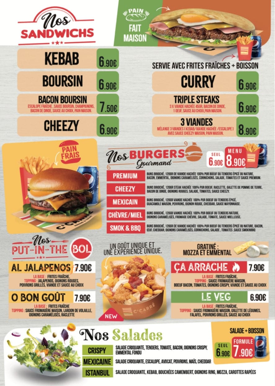 Le Goût Du Travail Bien Fait — carte page 2