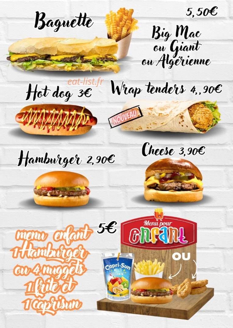 Le Véritable — carte page 1