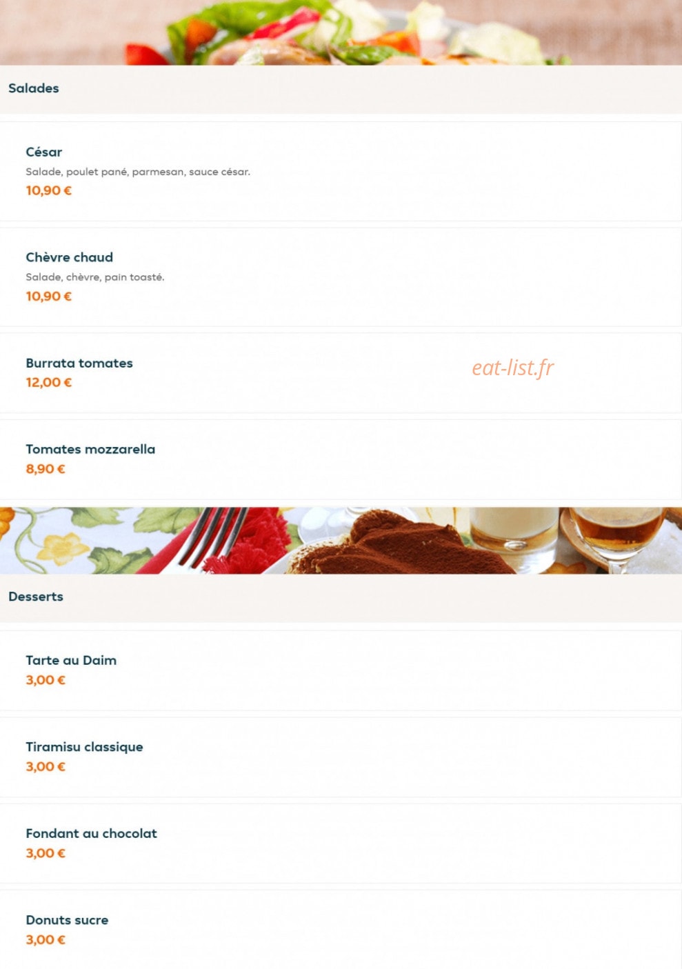 Les 2 pates — carte page 2