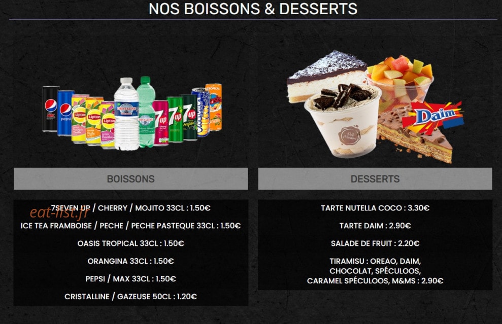 Naandi’s — carte page 7
