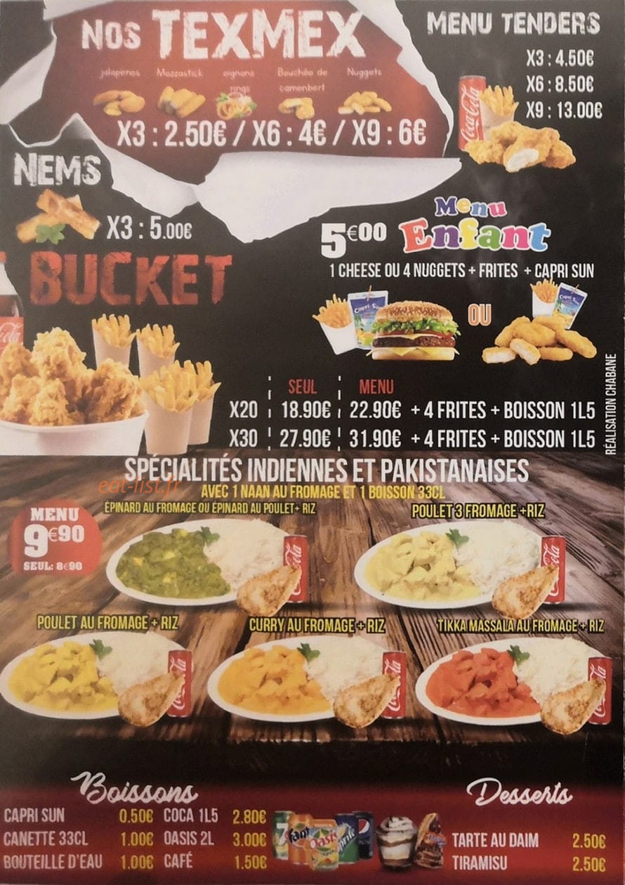 Pamir Food — carte page 4