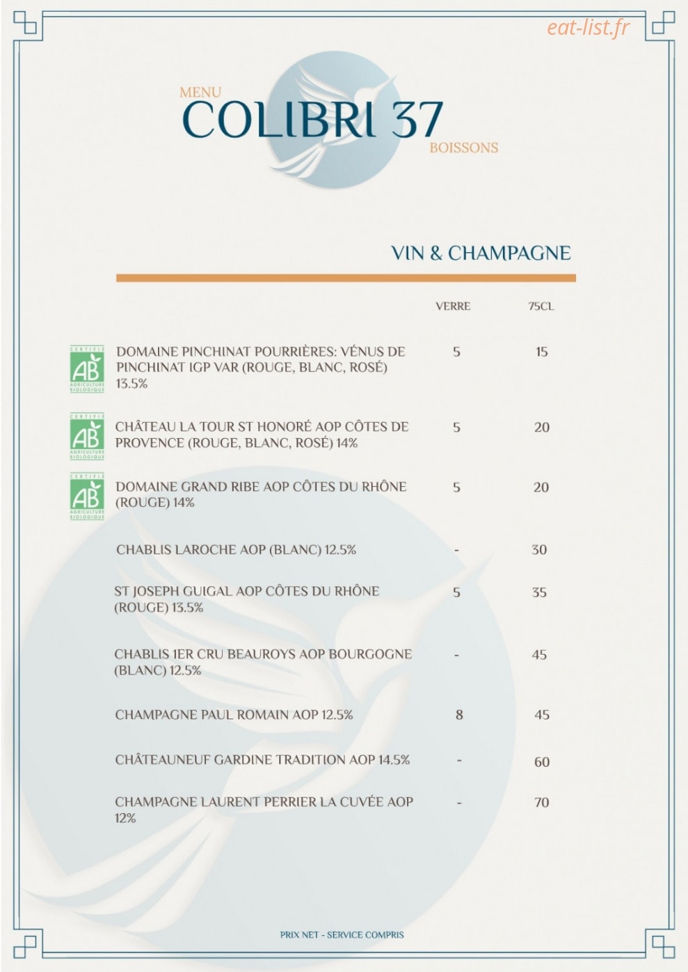 Colibri 37 — carte page 3