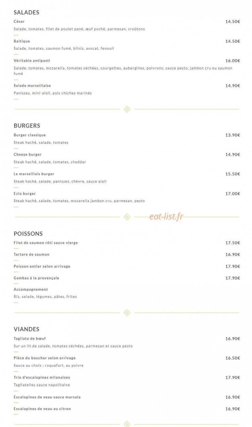 Ezio — carte page 1