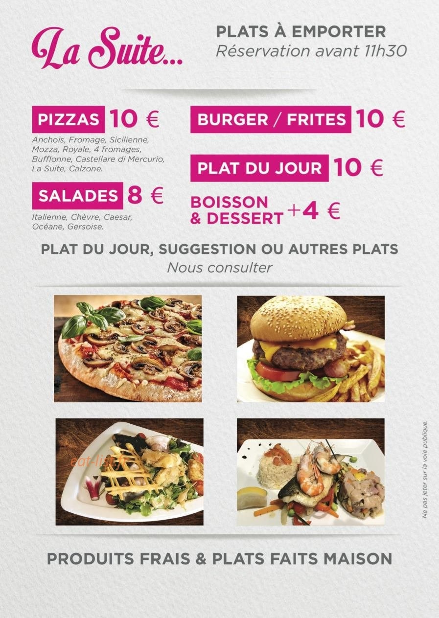 La Suite — carte page 1
