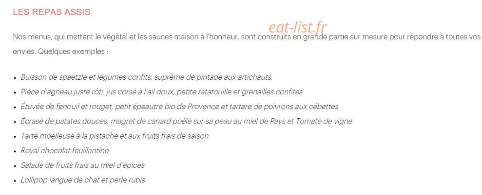 La Table de Cana — carte page 3