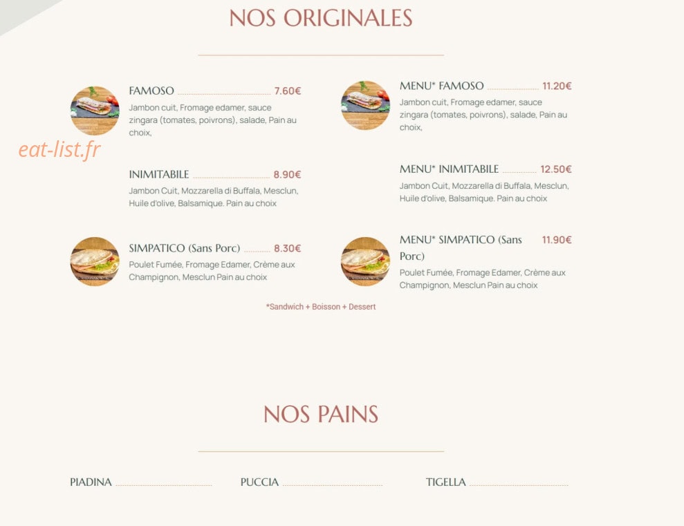 Lunicco — carte page 2