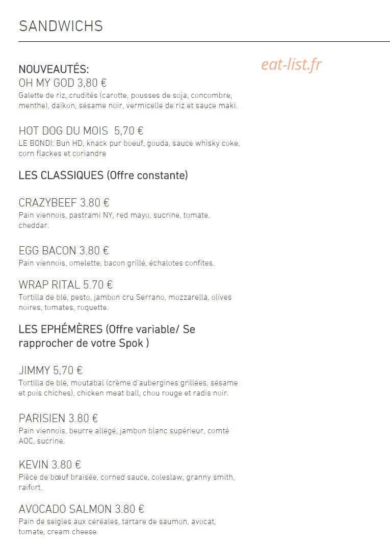 Spok — carte page 1