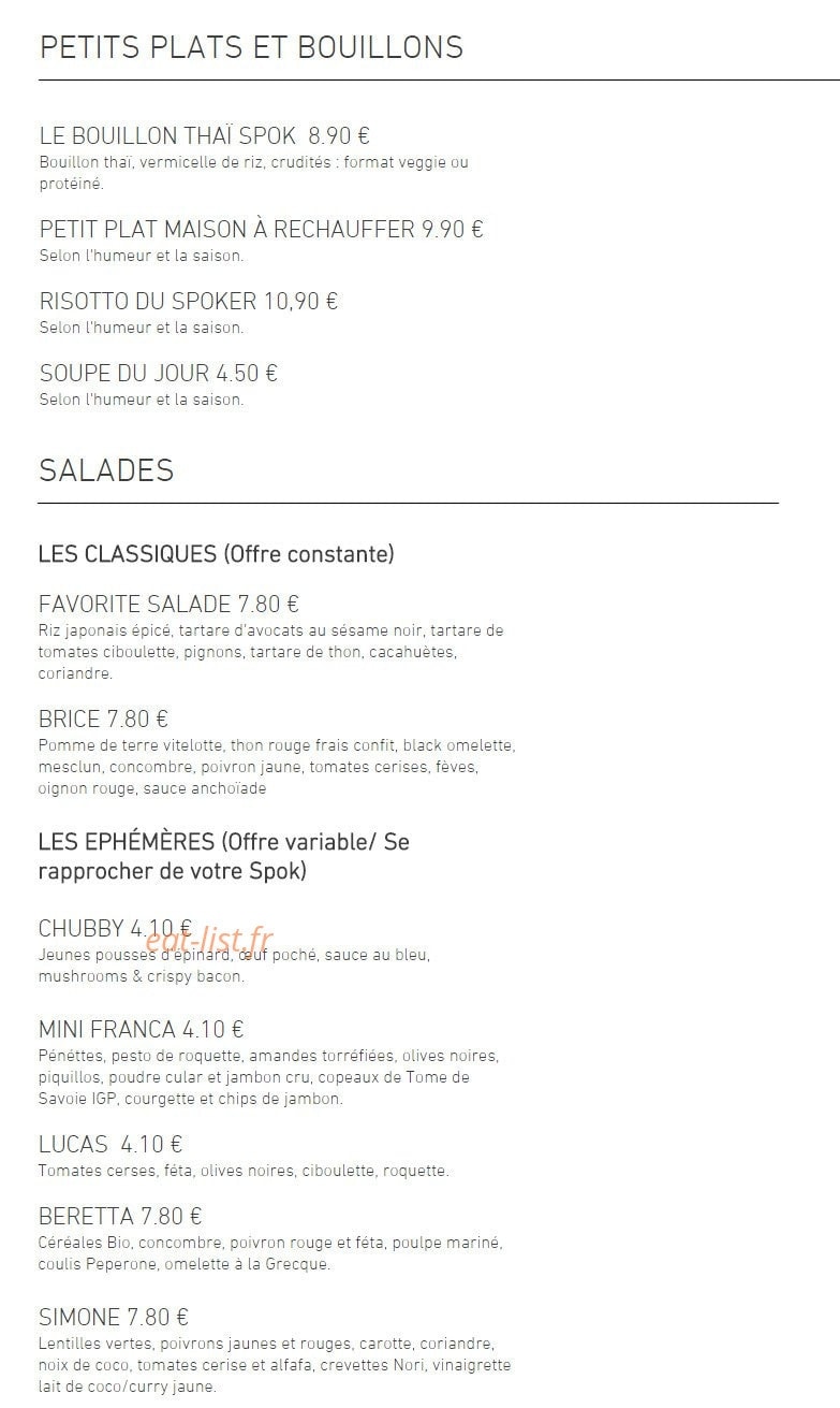 Spok — carte page 3