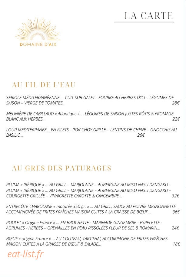 Domaine d'Aix — carte page 2