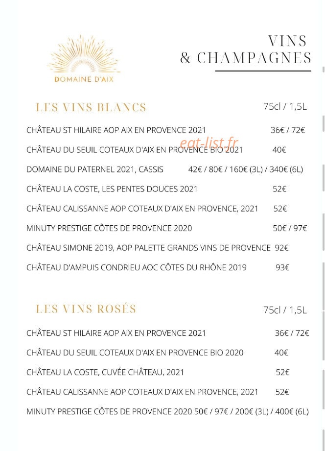 Domaine d'Aix — carte page 11