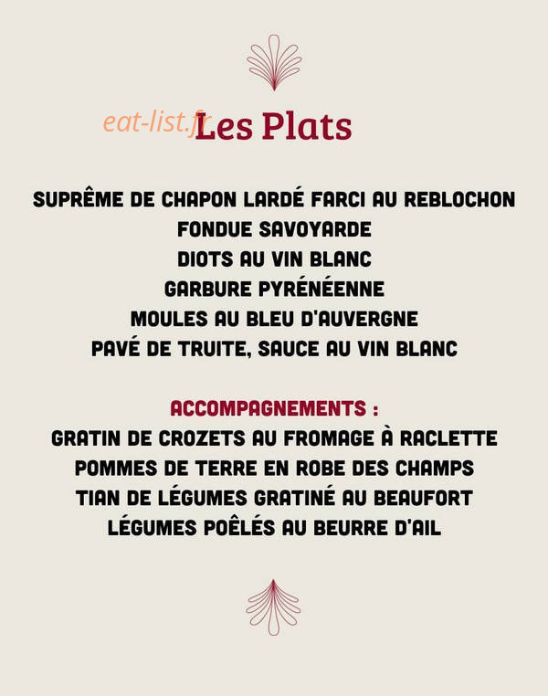 L'Autrefois — carte page 2