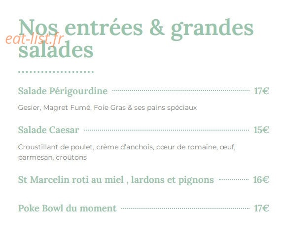Les Terrasses du Sun — carte page 1